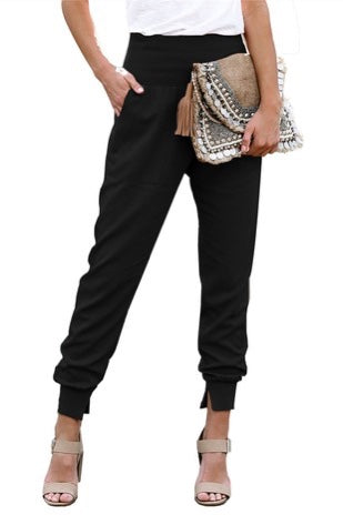 Laura Pocketed Cotton Joggers